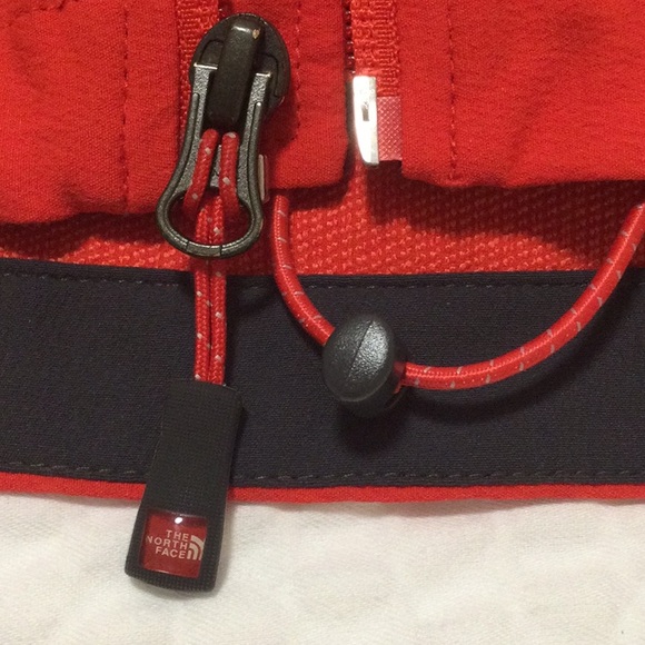 EUC Mens The North Face TNF Apex Summit Series XL Red/ Dark Gray Jacket - Picture 14 of 16